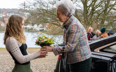 HKH. Benedikte åbnede udstillingen Vævede Mesterværker på Koldinghus