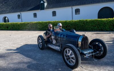 Bugatti Classic Tour, med kong Frederik bag Rattet