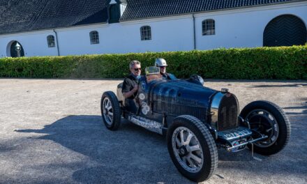 Bugatti Classic Tour, med kong Frederik bag Rattet
