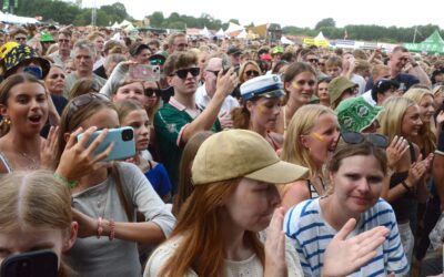 Grøn.  Crowd. V.I.P. Mødet med Jacob Haugaard og spændende samtaler